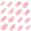 12 Sizes-24 Pcs Press On Nails JP3784