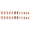 12 Sizes-24 Pcs Press On Nails R641