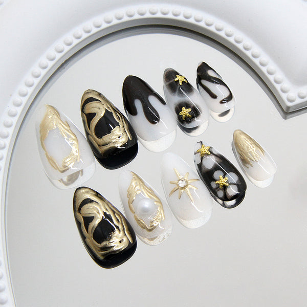 30 Pcs Press On Nails Z1026