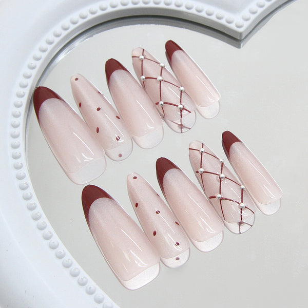 30 Pcs Press On Nails MY174