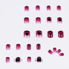 12 Sizes-24 Pcs Press On Nails JP1073