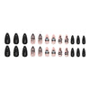 12 Sizes-24 Pcs Press On Nails W641