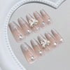 12 Sizes-24 Pcs Press On Nails Z174