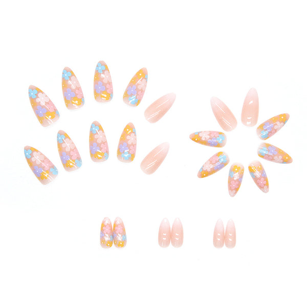 12 Sizes-24 Pcs Press On Nails W219