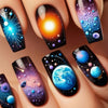 12 Sizes-24 Pcs Press On Nails Y727