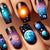 12 Sizes-24 Pcs Press On Nails Y727