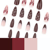 12 Sizes-24 Pcs Press On Nails JP3741