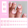 12 Sizes-24 Pcs Press On Nails C1196