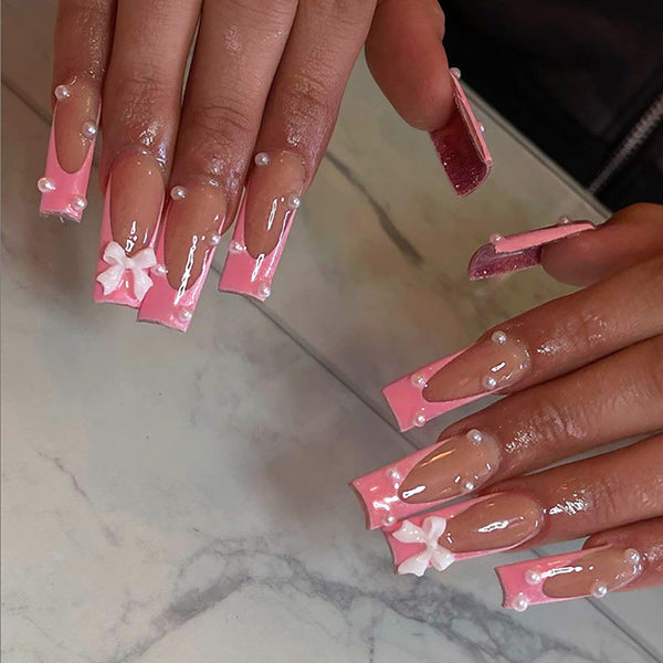 12 Sizes-24 Pcs Press On Nails Z1033