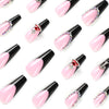 12 Sizes-24 Pcs Press On Nails JP2448