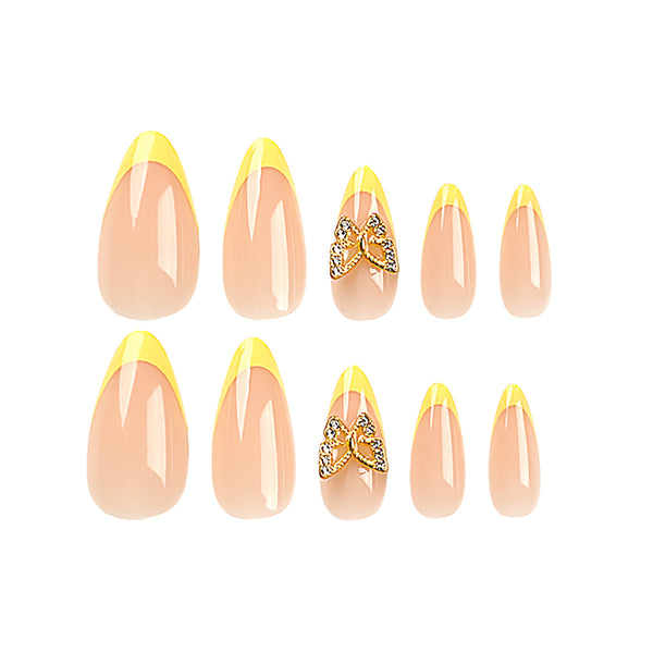 12 Sizes-24 Pcs Press On Nails JP2846