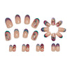 12 Sizes-24 Pcs Press On Nails Y1547