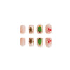 12 Sizes-24 Pcs Press On Nails C049