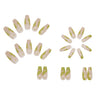 12 Sizes-24 Pcs Press On Nails R300