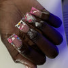 12 Sizes-24 Pcs Press On Nails JP3659