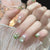 12 Sizes-24 Pcs Press On Nails R750