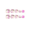 12 Sizes-24 Pcs Press On Nails JP1657