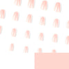 12 Sizes-24 Pcs Press On Nails JP2386