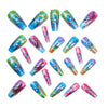 12 Sizes-24 Pcs Press On Nails Y1411