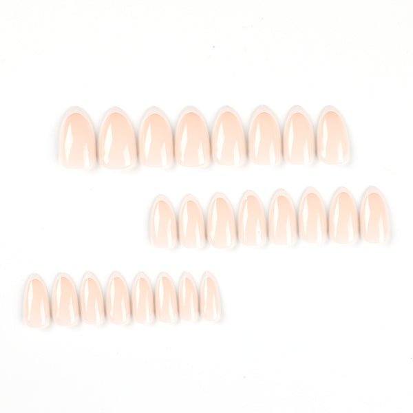 12 Sizes-24 Pcs Press On Nails JP2427