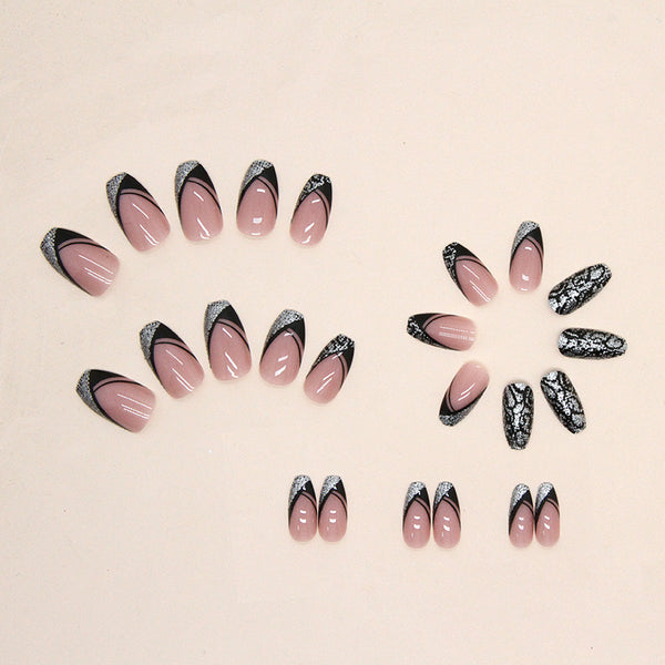 12 Sizes-24 Pcs Press On Nails W378