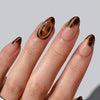 12 Sizes-24 Pcs Press On Nails C1419
