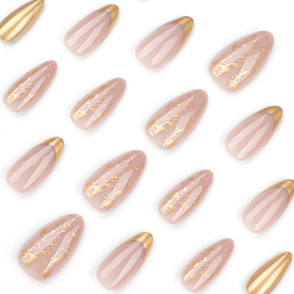 12 Sizes-24 Pcs Press On Nails JP3749