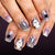 12 Sizes-24 Pcs Press On Nails C2014