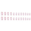 12 Sizes-24 Pcs Press On Nails W1518