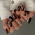 12 Sizes-24 Pcs Press On Nails JP4193