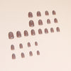 12 Sizes-24 Pcs Press On Nails W1522