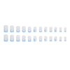 12 Sizes-24 Pcs Press On Nails W1224