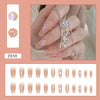 12 Sizes-24 Pcs Press On Nails Z658