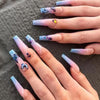 12 Sizes-24 Pcs Press On Nails W217