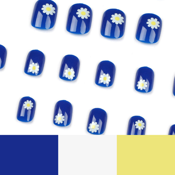 12 Sizes-24 Pcs Press On Nails JP1494