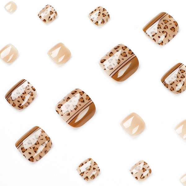 12 Sizes-24 Pcs Press On Nails JP1647