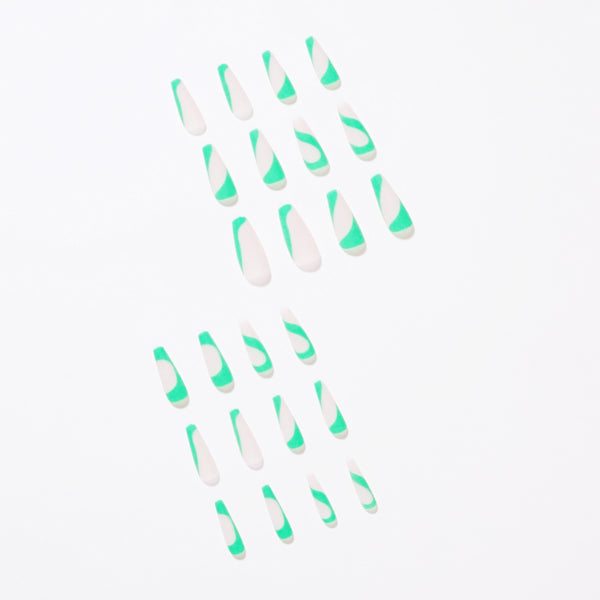 12 Sizes-24 Pcs Press On Nails JP1152