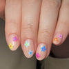 12 Sizes-24 Pcs Press On Nails C294