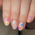 12 Sizes-24 Pcs Press On Nails C294