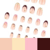 12 Sizes-24 Pcs Press On Nails JP4329