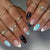 12 Sizes-24 Pcs Press On Nails W2132
