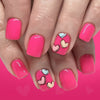 12 Sizes-24 Pcs Press On Nails C1504