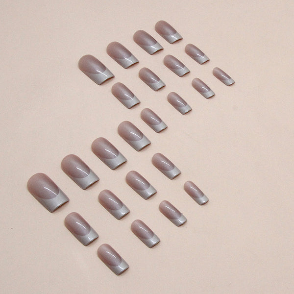 12 Sizes-24 Pcs Press On Nails W1334