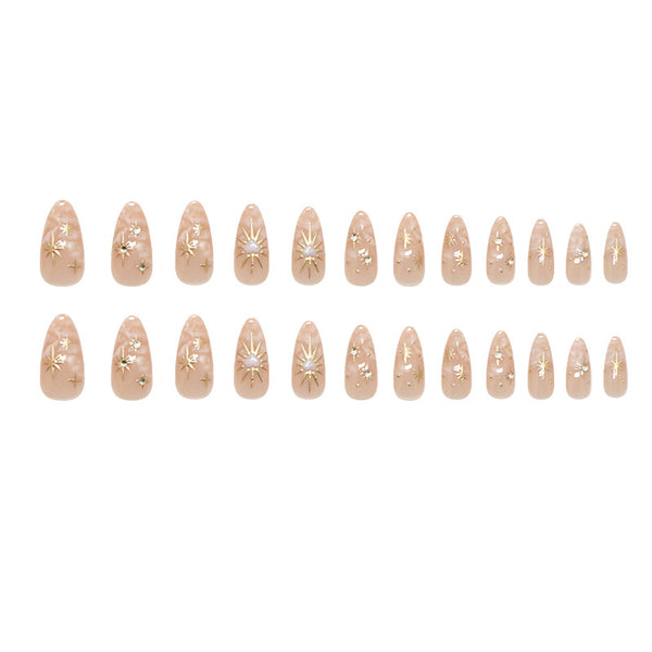 12 Sizes-24 Pcs Press On Nails Z1029