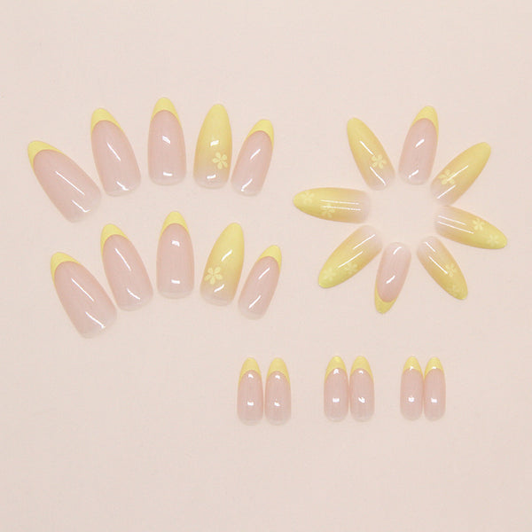 12 Sizes-24 Pcs Press On Nails W1994