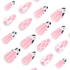 12 Sizes-24 Pcs Press On Nails JP3601