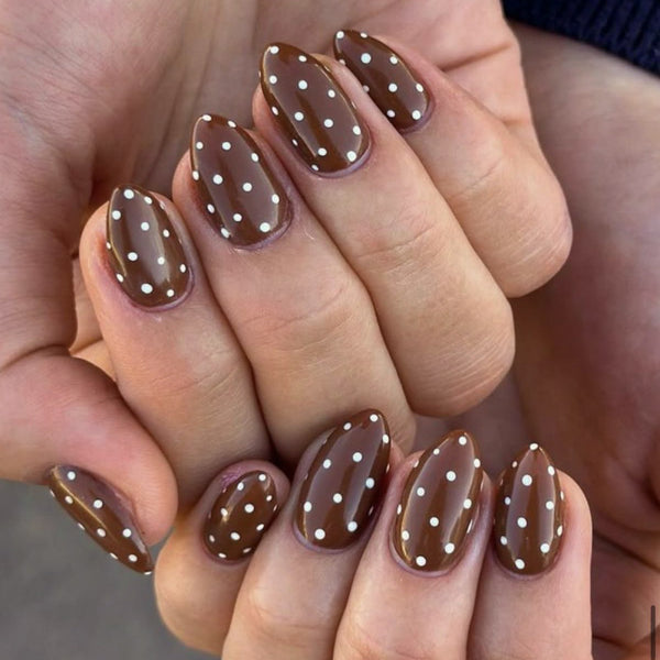 12 Sizes-24 Pcs Press On Nails JP4194