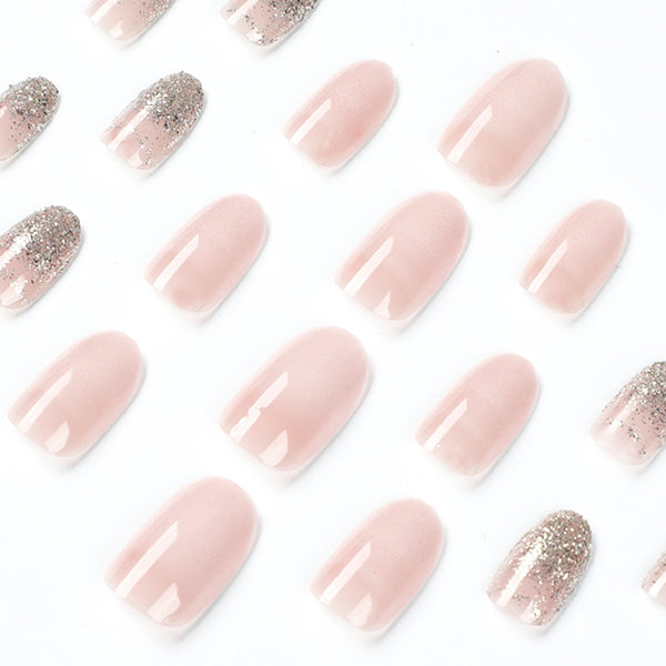 12 Sizes-24 Pcs Press On Nails JP1575