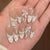 12 Sizes-24 Pcs Press On Nails JL0671