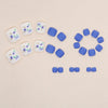 12 Sizes-24 Pcs Press On Nails F118